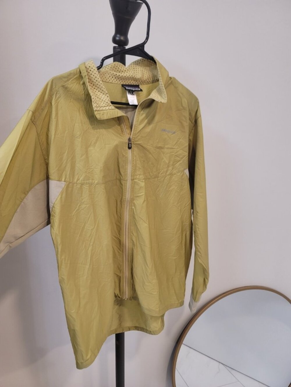 Patagonia Integral Rain Jacket Mens L Waterproof Green - Picture 2 of 7